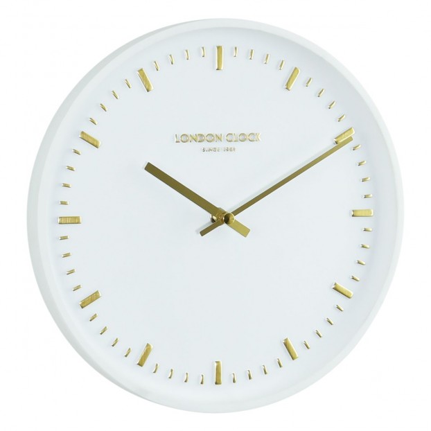 Настенные часы London Clock Company ARTO WHITE #1224