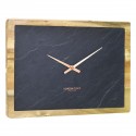 Настенные часы London Clock Company CARBON RECTANGLE #24396