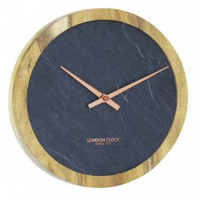 Настенные часы London Clock Company CARBON MEDIUM #24397